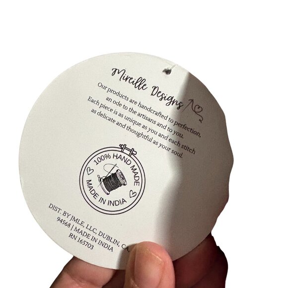 Handmade Christmas Santa Hot Air Balloon Beaded Accent Shaped Pillow 17x11 NWT - Picture 4 of 7